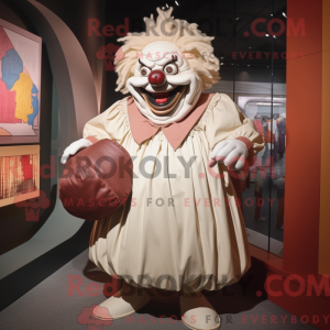 Disfraz de mascota payaso...