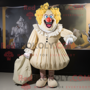Cream Evil Clown...