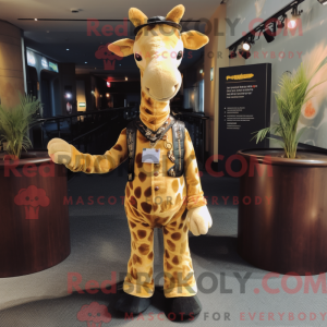 Costume mascotte de girafe...