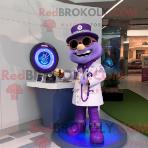 Máscara de Doutor Roxo com...