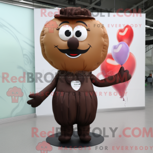 Brown Heart Shaped Balloons...