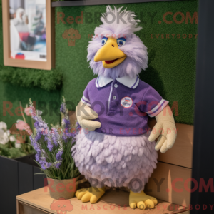 Lavender Hens Maskottchen...