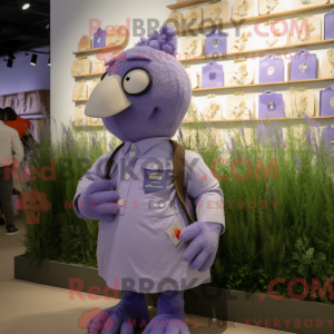 Lavender Hens mascot...