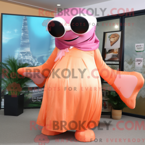 Perzik bultrug mascotte...