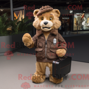 Costume de mascotte de Lion...
