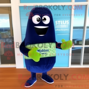 Navy Cucumber maskot...