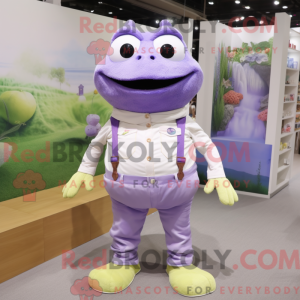 Disfraz de mascota rana...