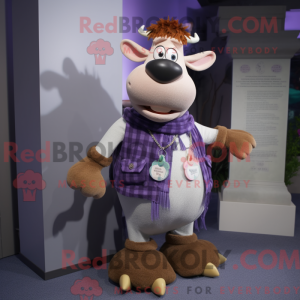 Lavendel Guernsey Cow...