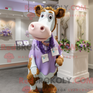 Lavendel Guernsey Cow...