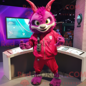 Máscara Magenta Chupacabra...