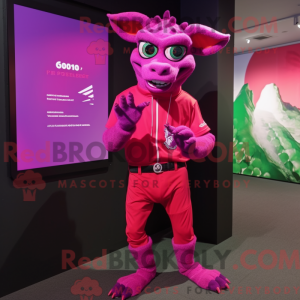 Máscara Magenta Chupacabra...