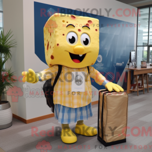 Kostým maskota Lemon Yellow...