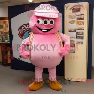 Pink Clam Chowder mascot...