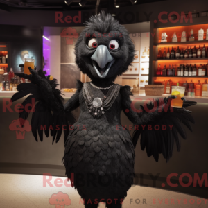 Mascotte de harpie noire...