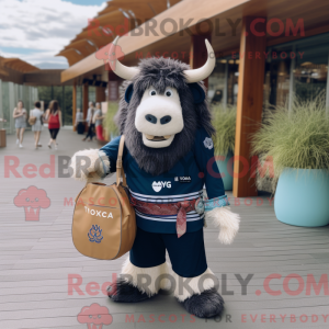 Costume de mascotte de yak...