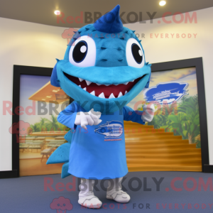 Barracuda maskot kostume...
