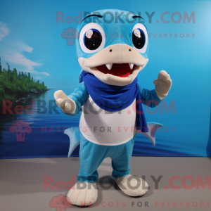 Barracuda maskot kostume...