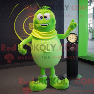 Disfraz de mascota de reloj...
