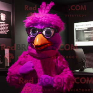 Postava maskota Magenta...