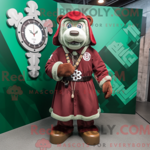 Maroon Celtic Cross...