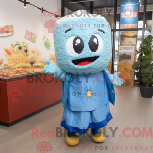 Blue Fried Rice mascot...