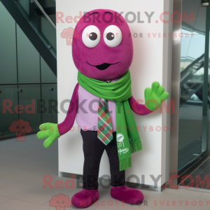 Disfraz de mascota Magenta...