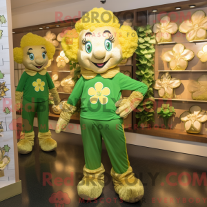 Costume de mascotte Gold...