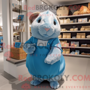 Disfraz de mascota Sky Blue...