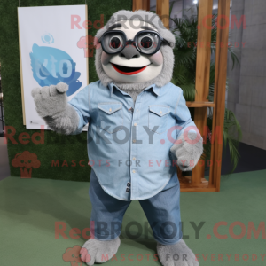 Disfraz de mascota Silver...