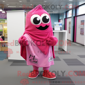 Maskottchenkostüm Rosa...