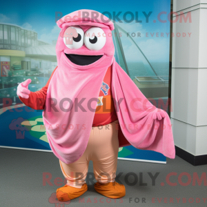 Maskottchenkostüm Rosa...