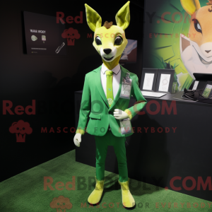 Lime Green Roe Deer...