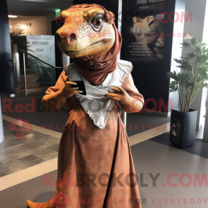 Rust Iguanodon maskot...