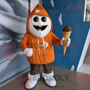 Personaggio mascotte cono...