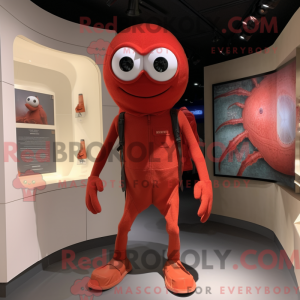 Maskottchenkostüm Rote...