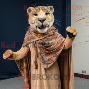 Postava maskota Tan Panther...