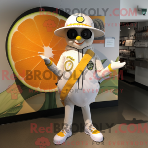 White Grapefruit mascot...