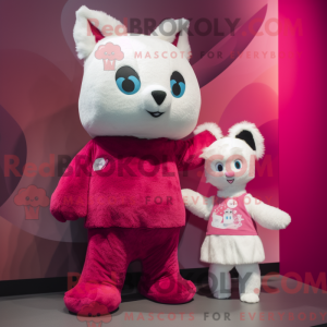 Disfraz de mascota Magenta...