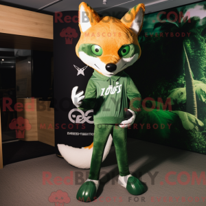 Figura de máscara de raposa...