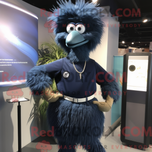 Marine Emu-mascottekostuum...