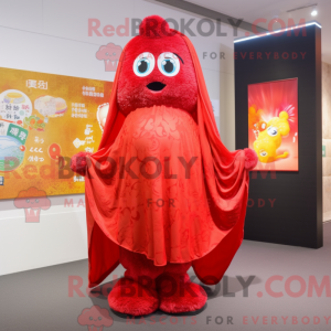 Maskottchenkostüm Roter...