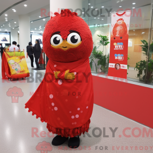Postava maskota Red Fried...