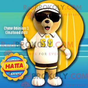 Cream Hot Dogs mascot...