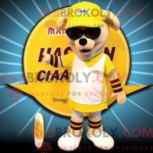 Cream Hot Dogs mascot...