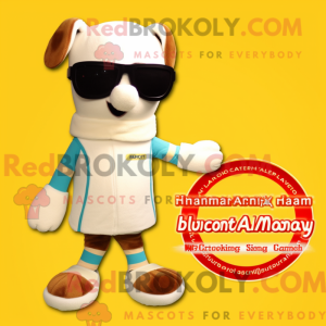 Cream Hot Dogs mascot...
