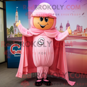 Pink champagne maskot...
