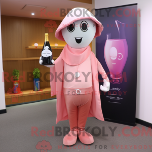 Pink Champagne mascot...