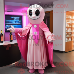 Pink Champagne mascot...