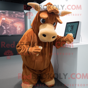 Kostým maskota Rust Jersey...