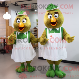 Oliven Fried Chicken maskot...